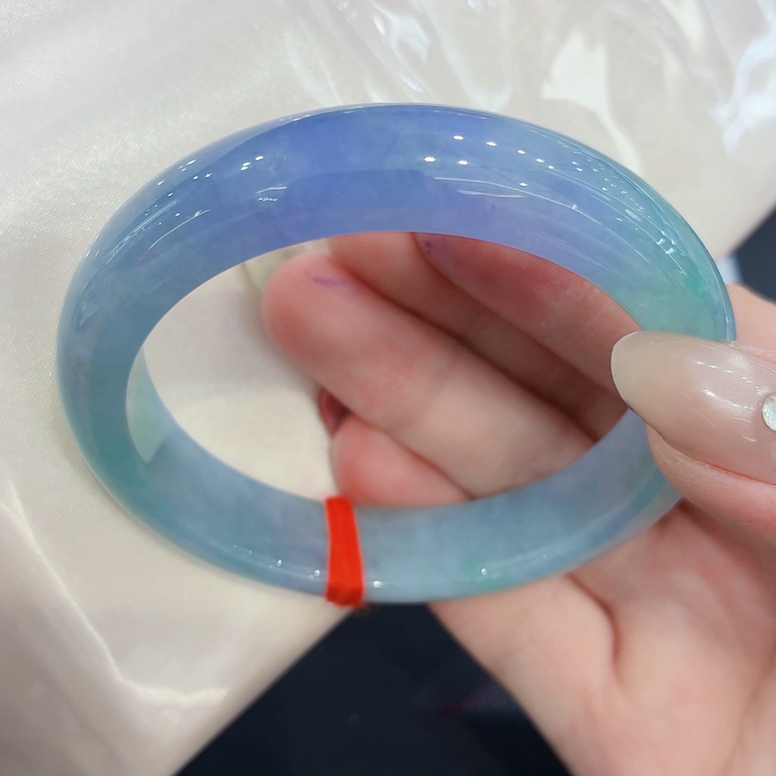 翡翠未镶嵌手镯翡翠57·58圈口（强推）