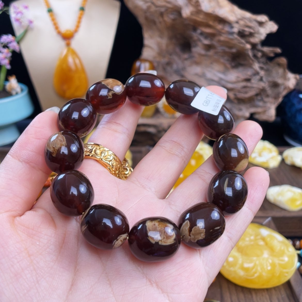 【闪购商品】琥珀珠宝奇石未镶嵌