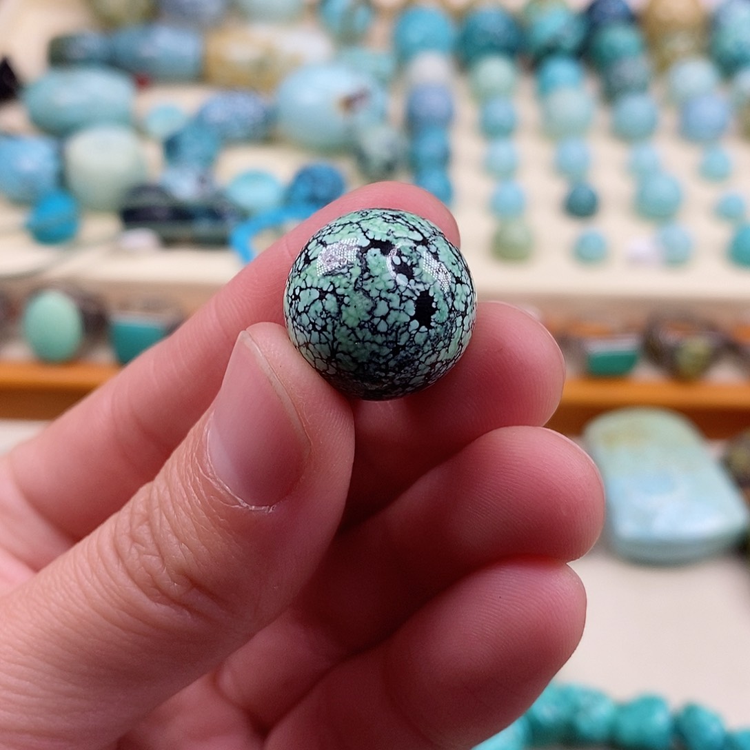 绿松石珠宝奇石未镶嵌