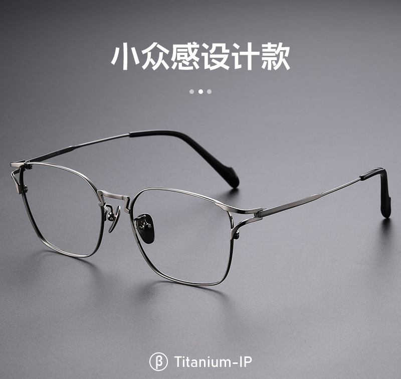 山本同款超轻钛架近视眼镜框男设计师款防蓝光Y0038复古男款潮流