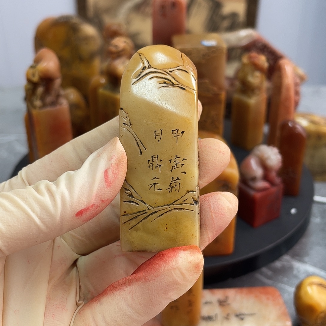 胡***明印石寿山石直播链接请勿私拍