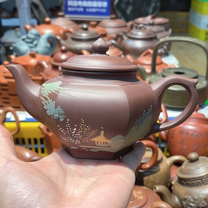 紫砂茶壶350cc宜兴紫砂壶