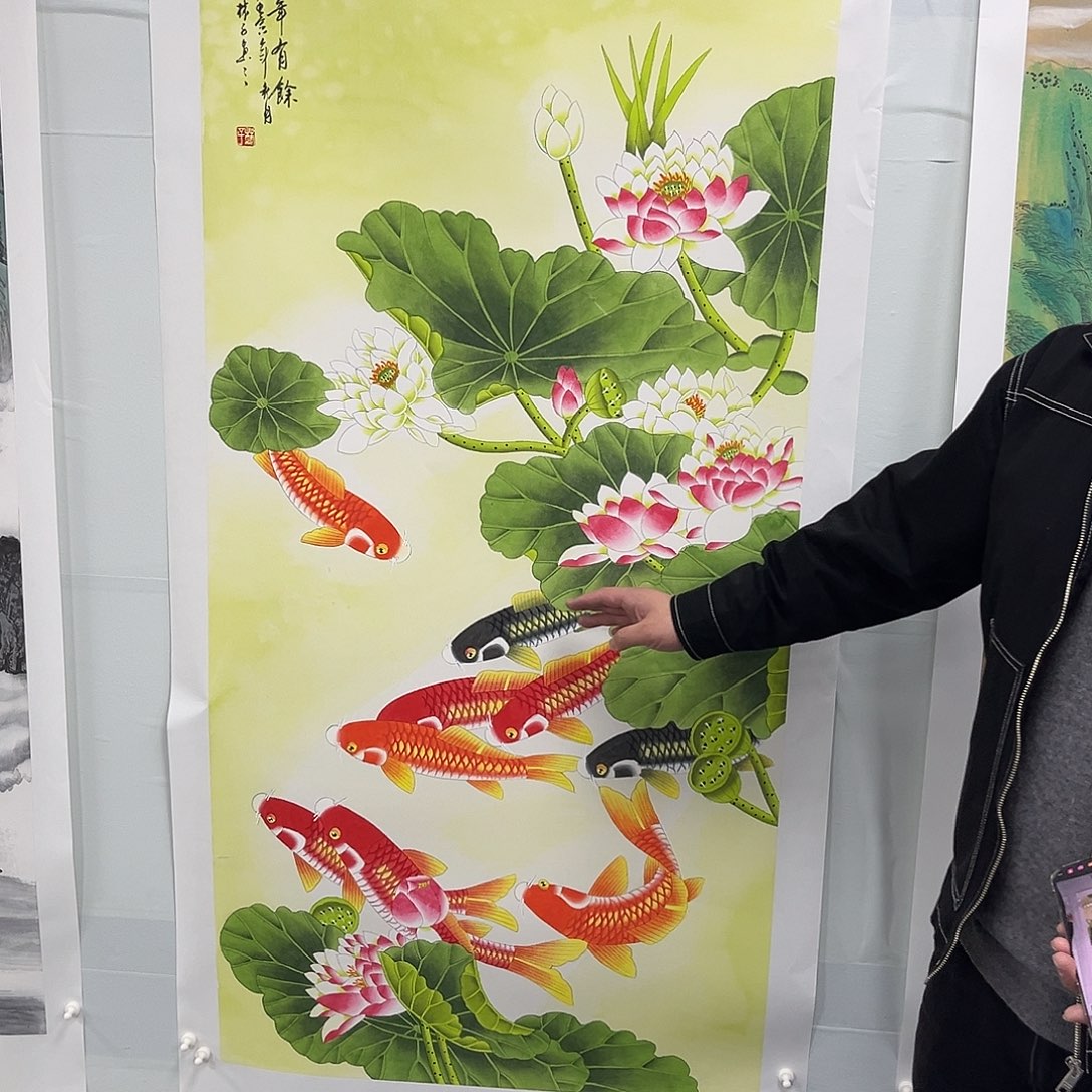 国画宣纸国画作品纯手绘