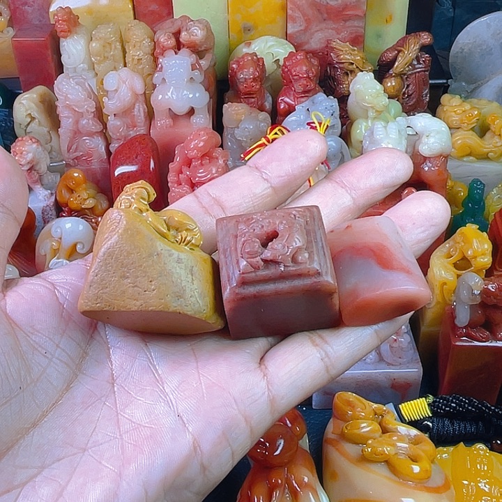 寿山石3方寿山印石，福利价！