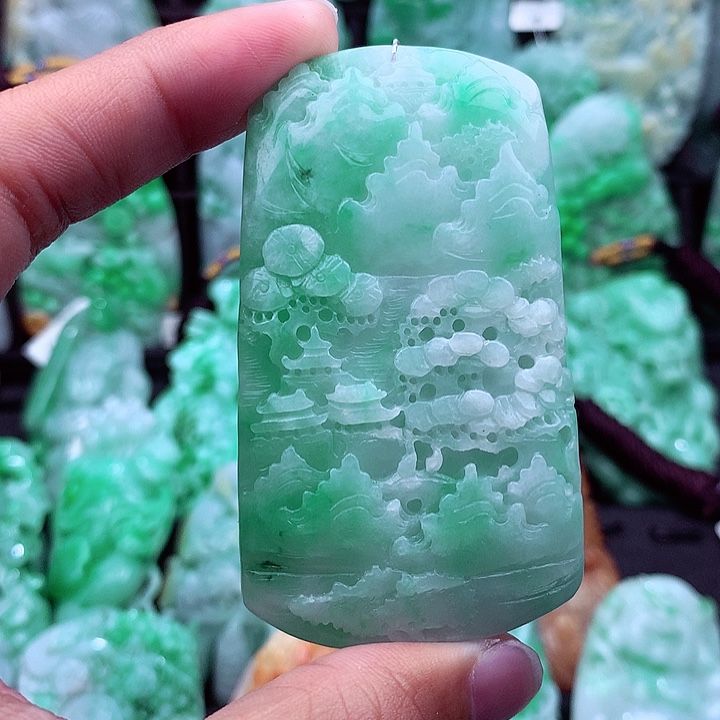 翡翠吊坠(不含链)未镶嵌