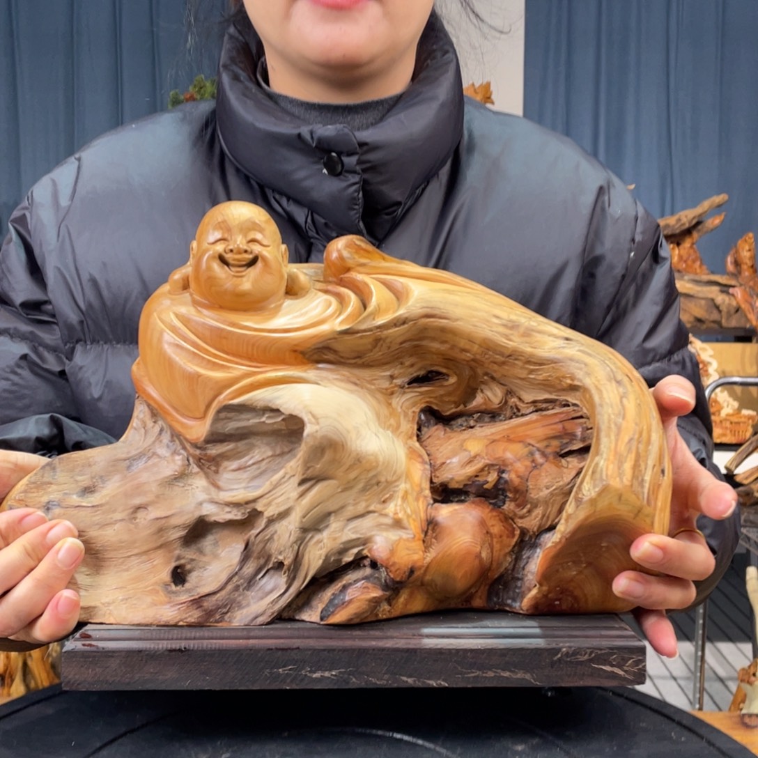 柏木（崖柏）随型摆件