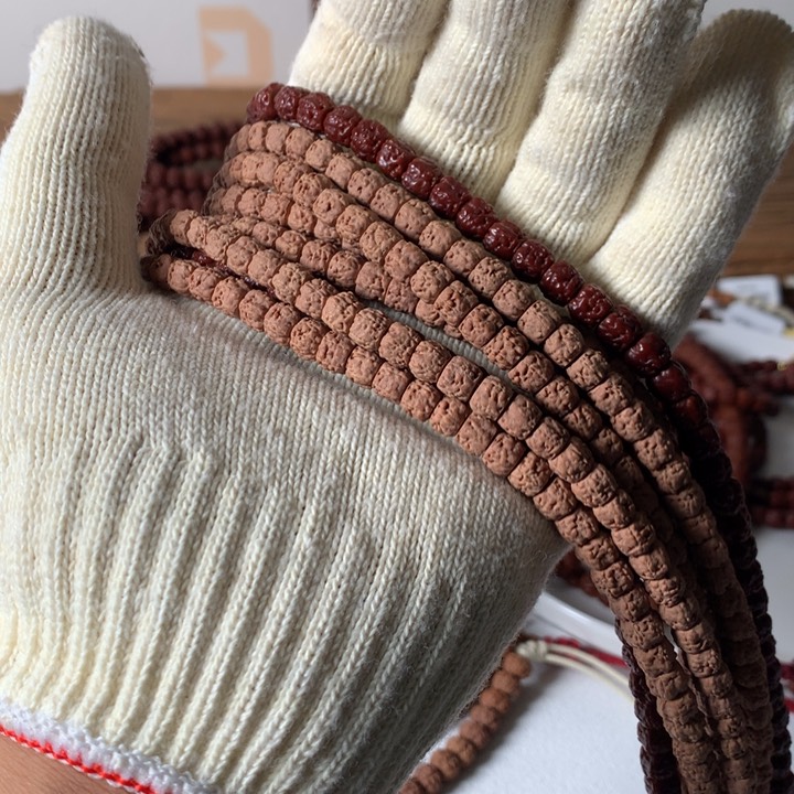 金刚菩提吊坠龙切佛手7.5mm脖挂