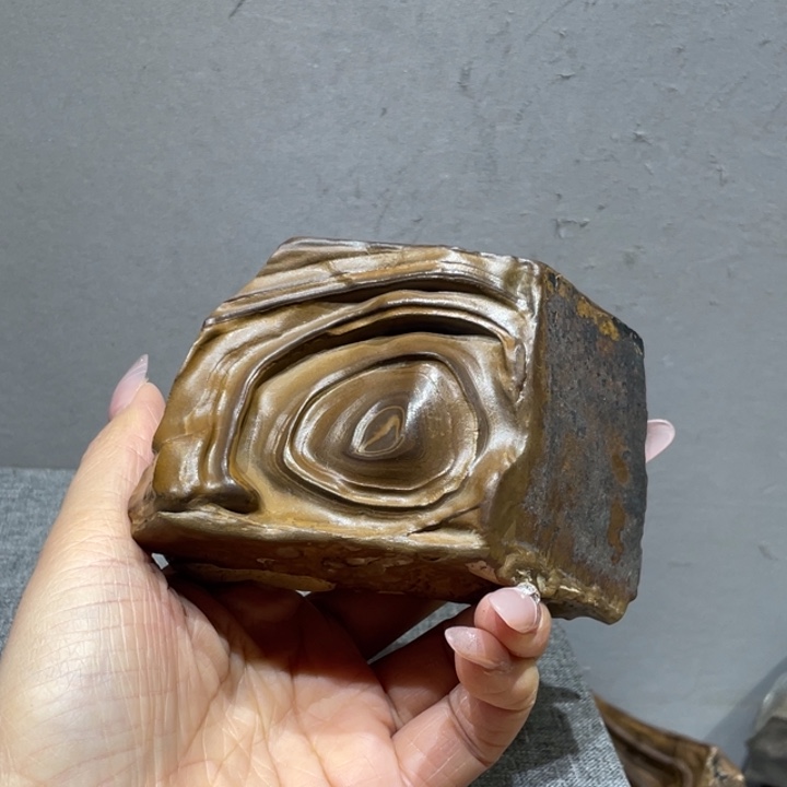 有机玻璃戈壁石摆件