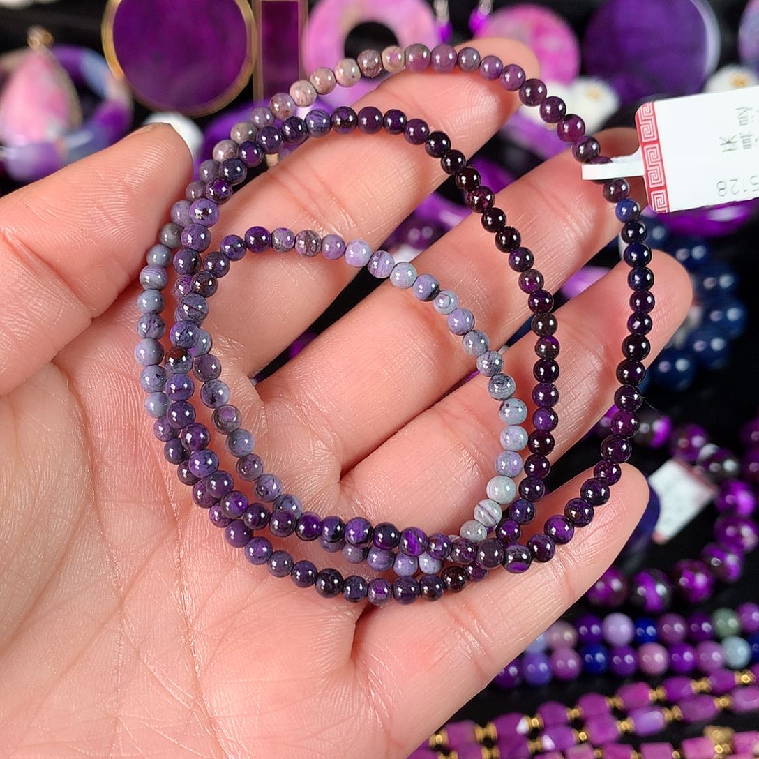 苏纪石（舒俱来）未镶嵌手串