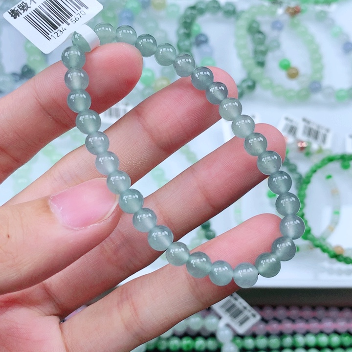 未镶嵌手链翡翠翡翠