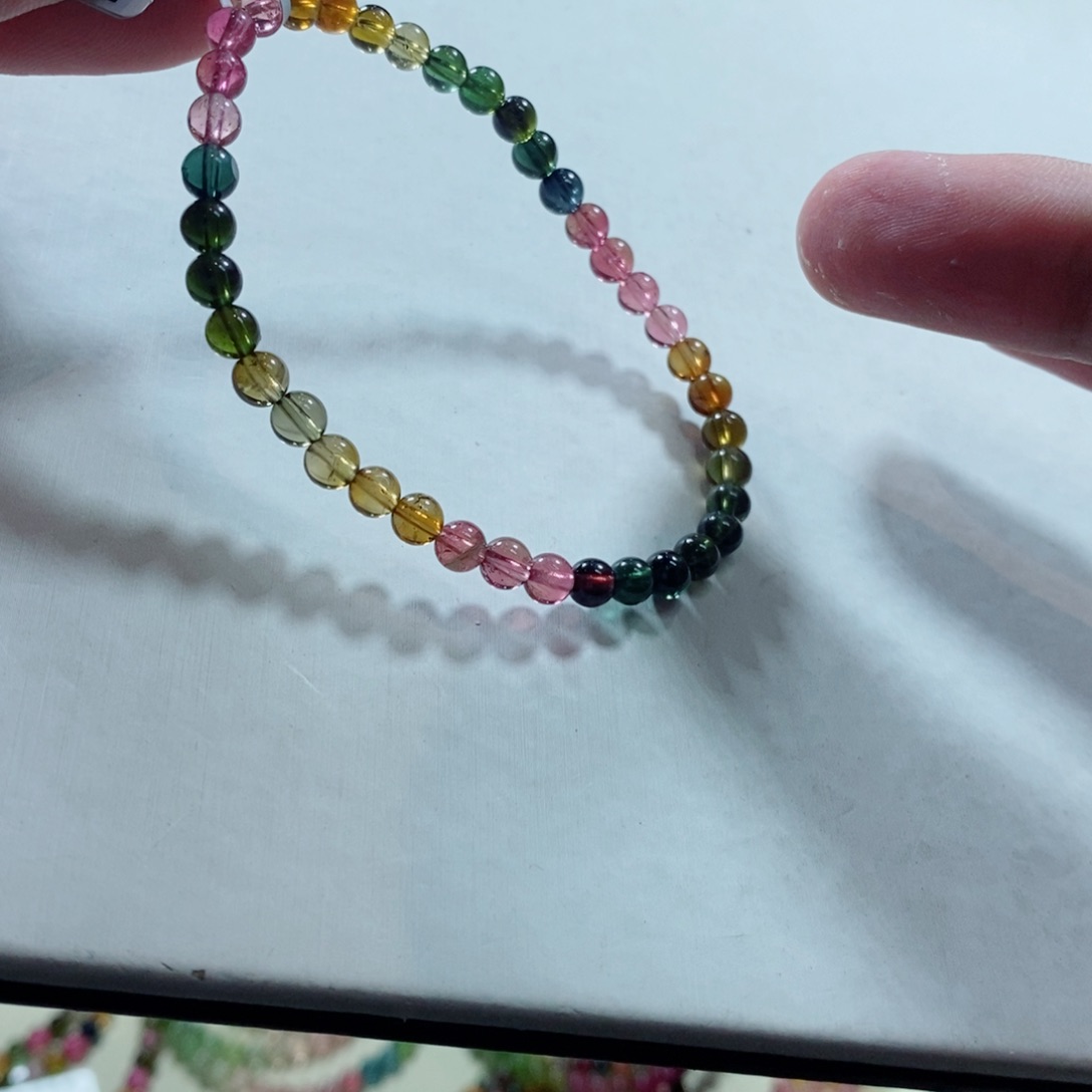 碧玺手链未镶嵌碧玺