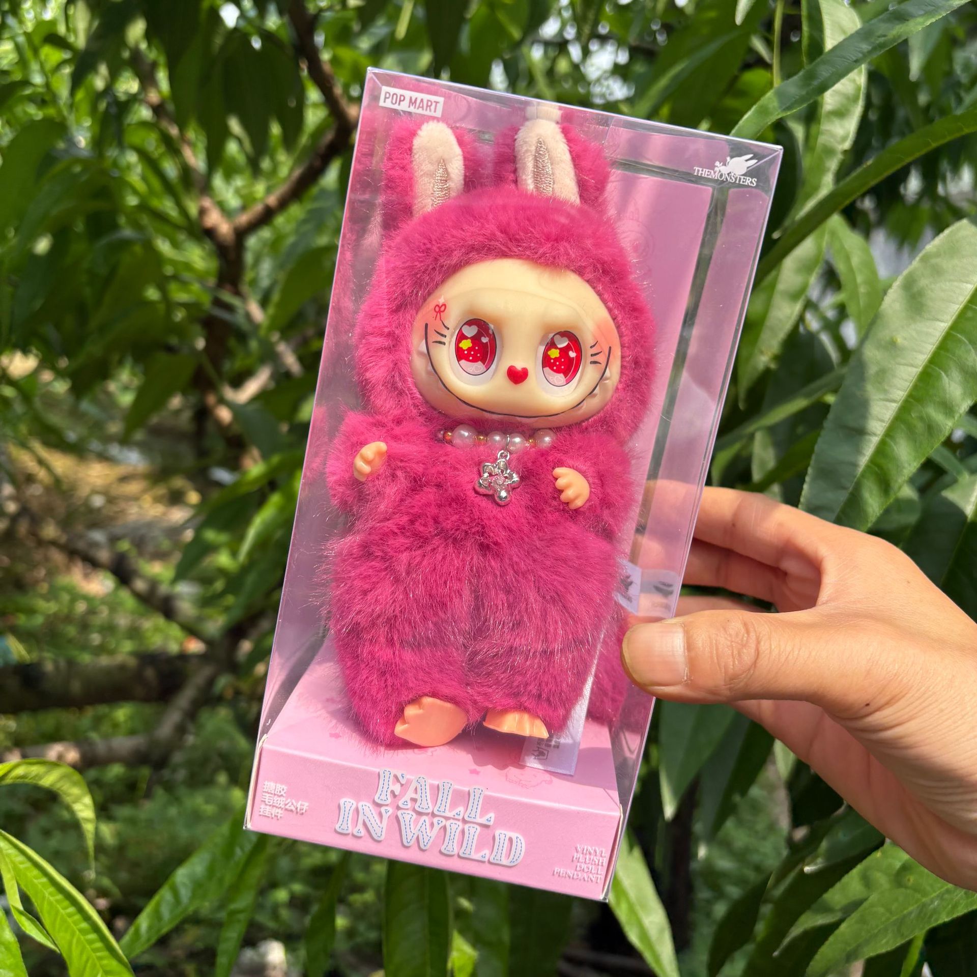 限量版红色小首领布布搪胶毛绒公仔挂件手办盲盒潮玩玩具生日礼物