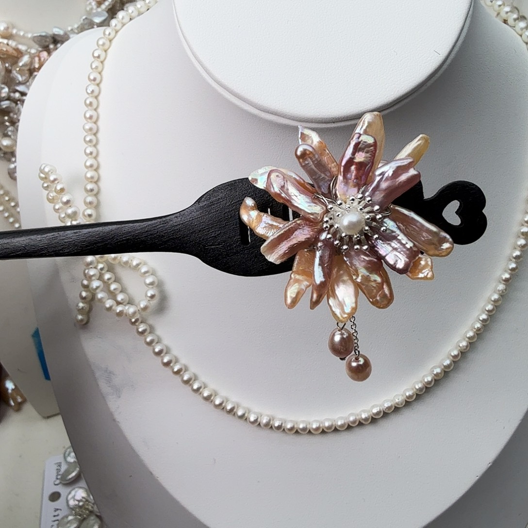 淡水珍珠未镶嵌颈饰