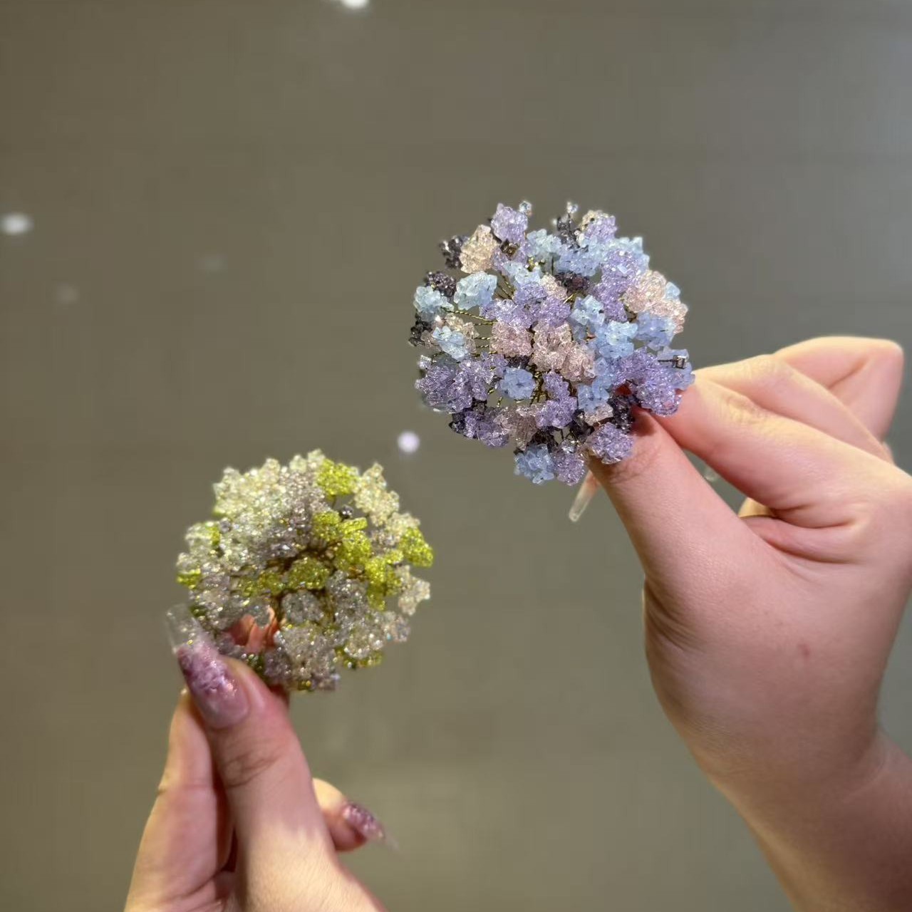 非金属合成锆石胸针 【莫奈海之星】满天星胸针小众独特设计优雅款