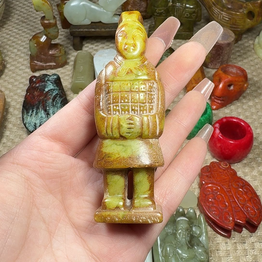 白玉菩提吊坠挂件