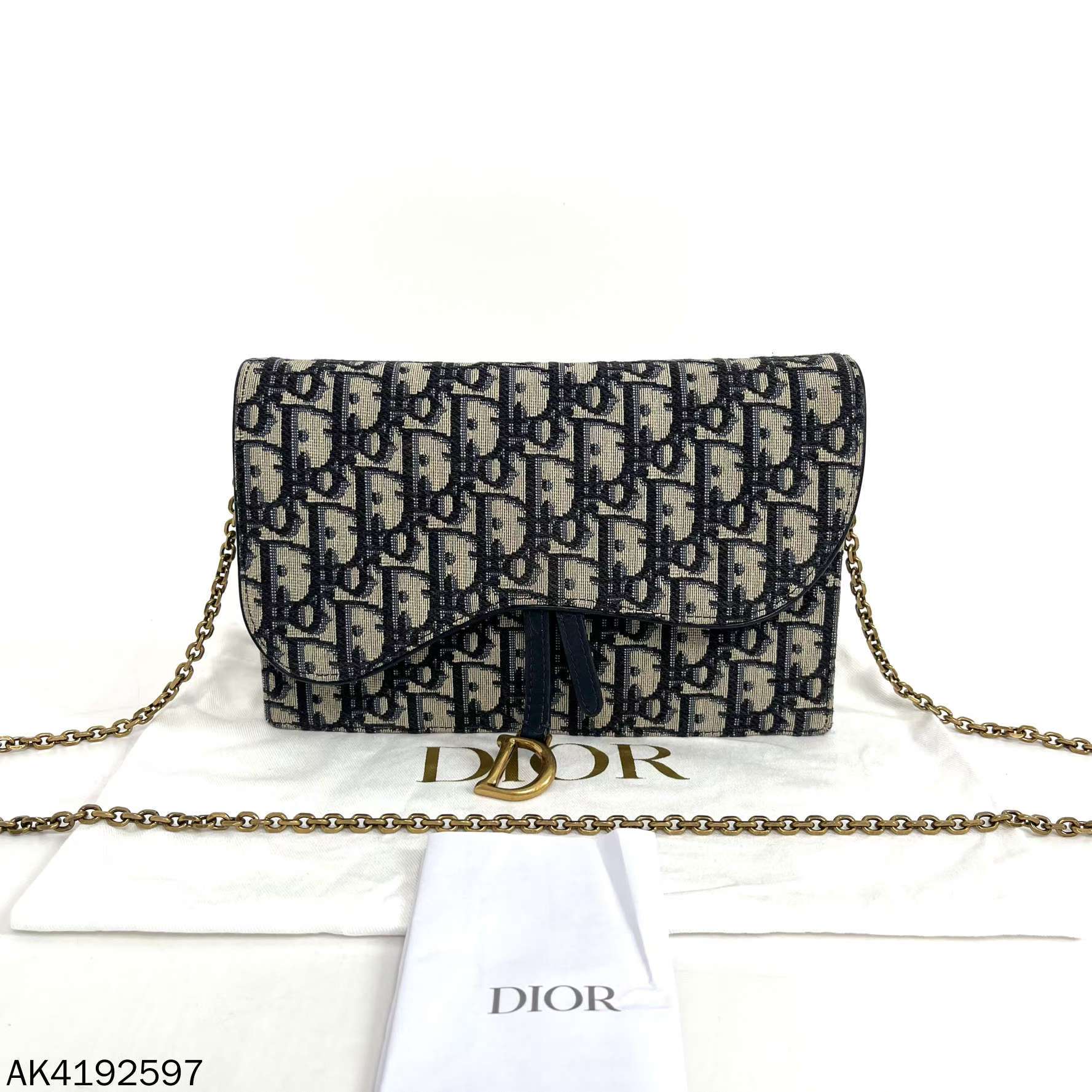 95新 DIOR/迪奥 老花斜挎包/AJ2043850