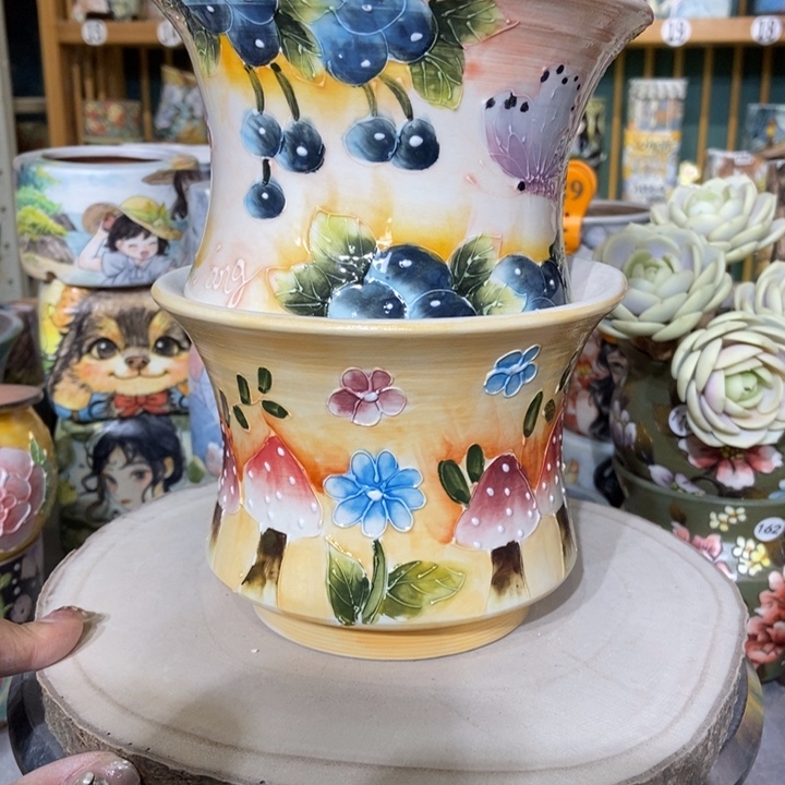 红陶景德镇艺术手绘作品展览