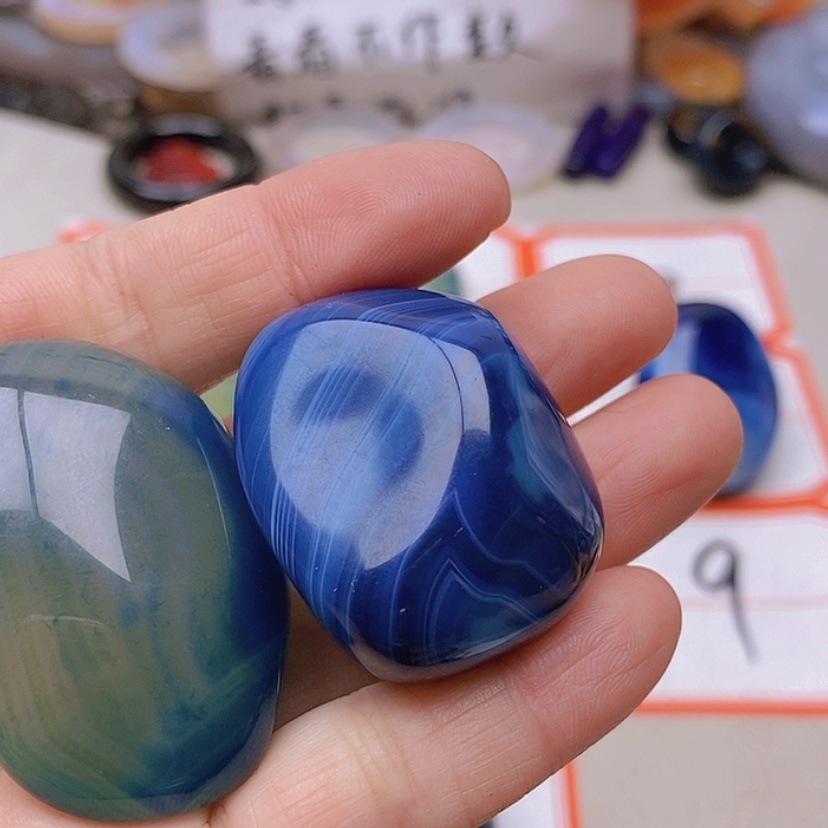 【闪购商品】未镶嵌玛瑙/玉髓珠宝半成品文****）