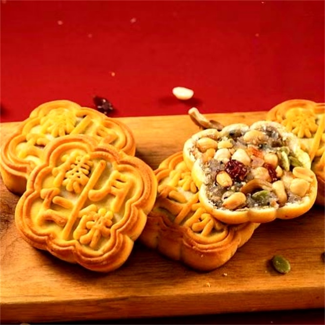 【玉田专属】12块榛仁月饼礼盒+福利赠品