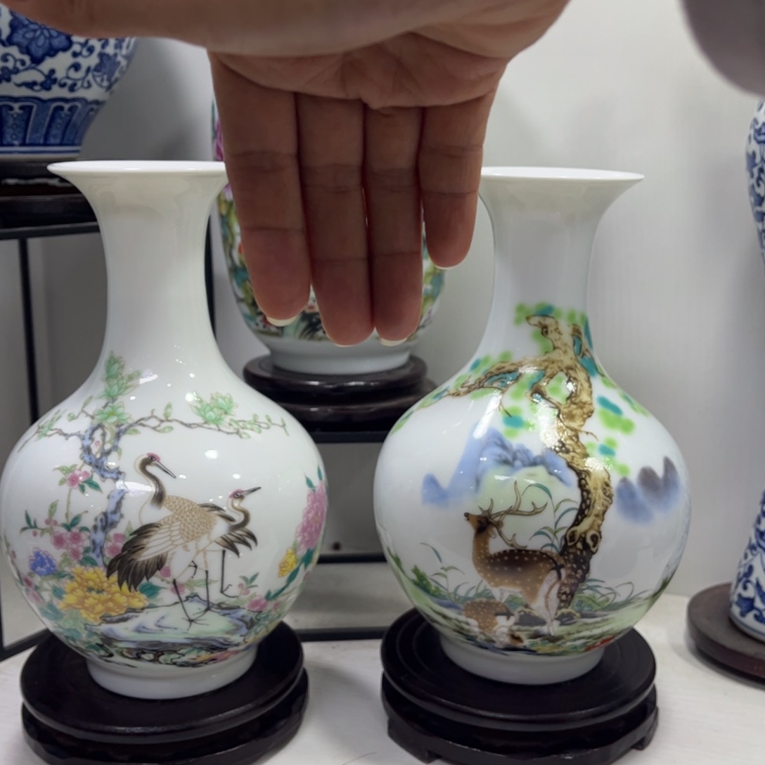 景德镇陶瓷花瓶摆件