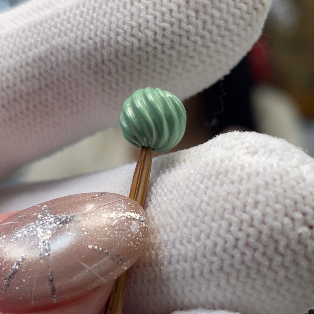 绿松石未镶嵌挂件