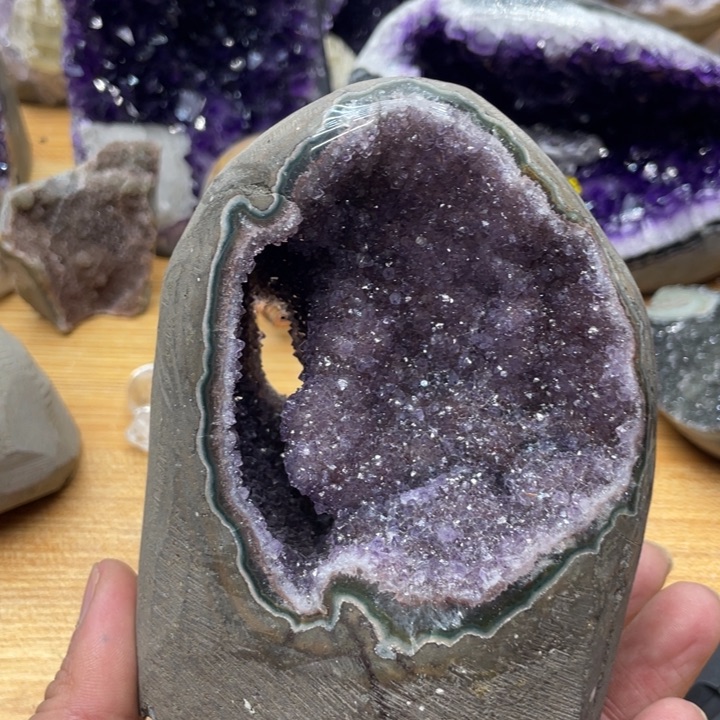 紫晶路路通未镶嵌