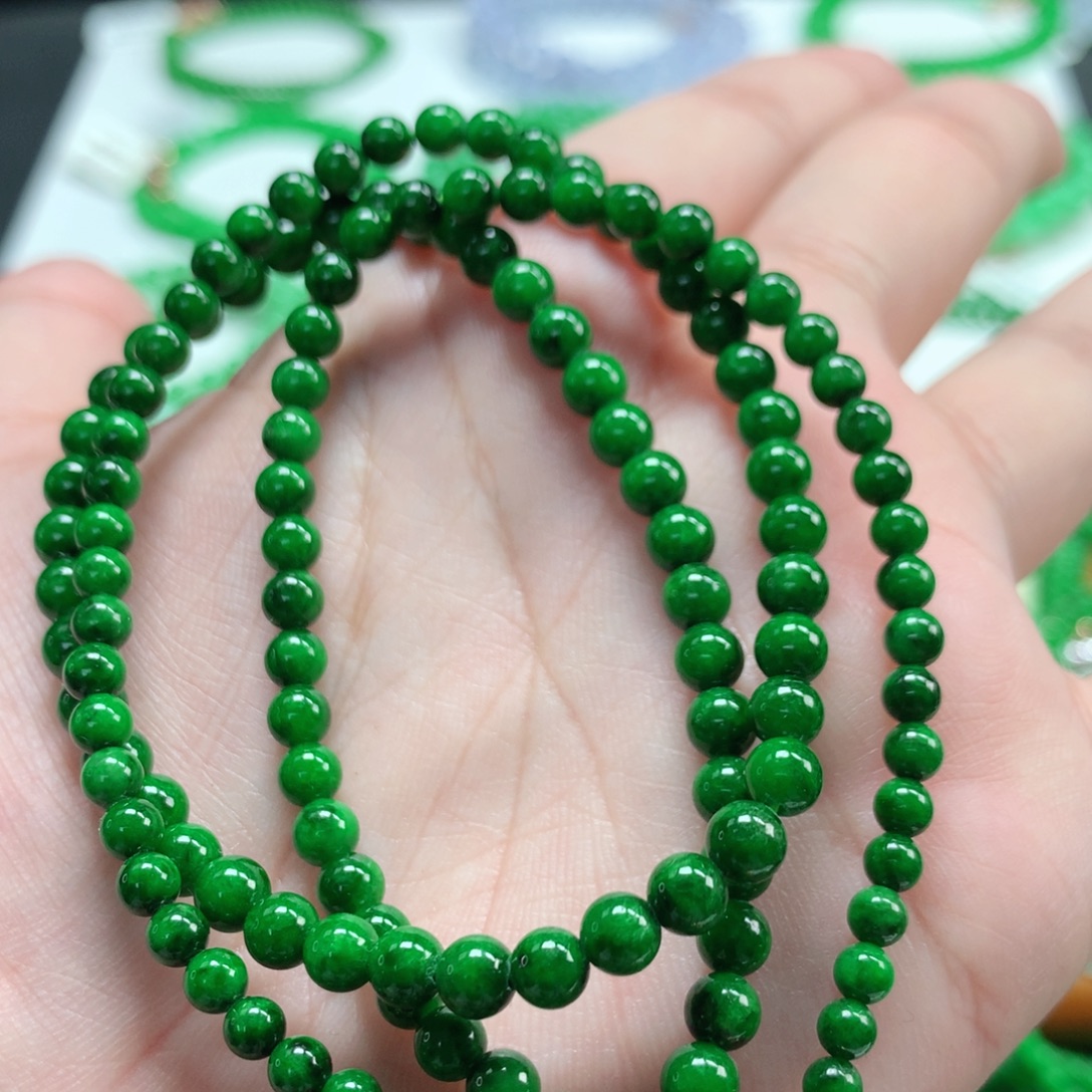 翡翠未镶嵌手链翡翠