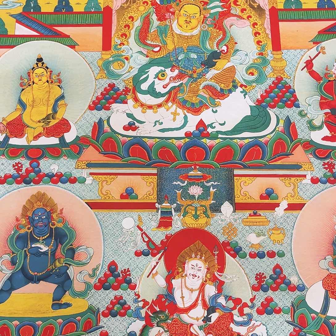 卷轴画唐卡精品原作