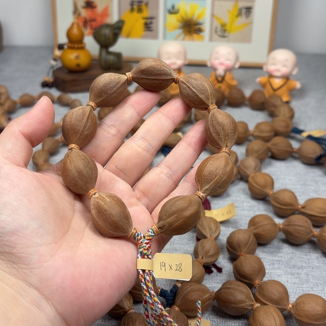 吱***ˊ橄榄核手串梅林铁核19.28橄榄核