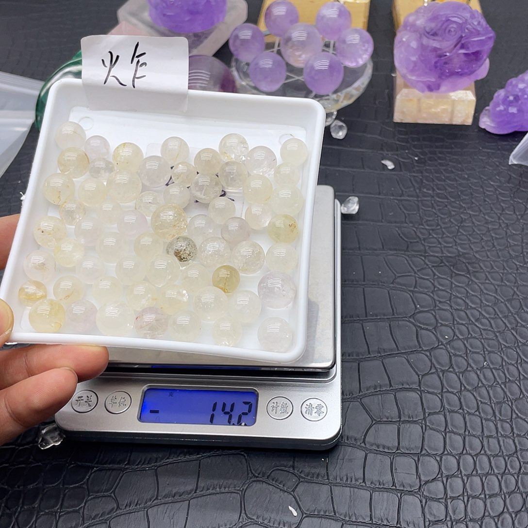 水晶未镶嵌珠宝半成品30