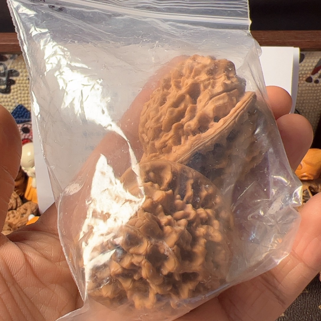 乐***乐吊坠文玩核桃官帽50