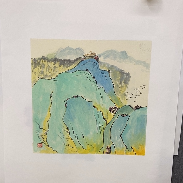 国画手繪手寫作品64