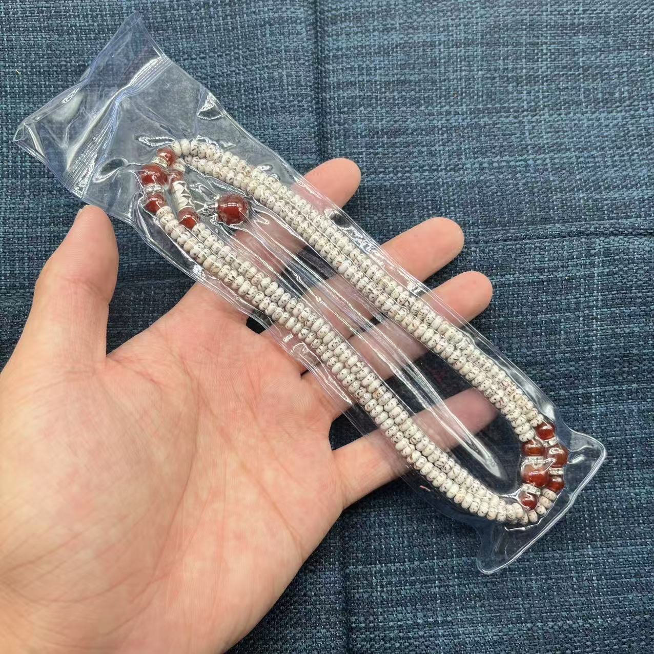 星月菩提卡3*5多圈脖挂无礼盒 1056