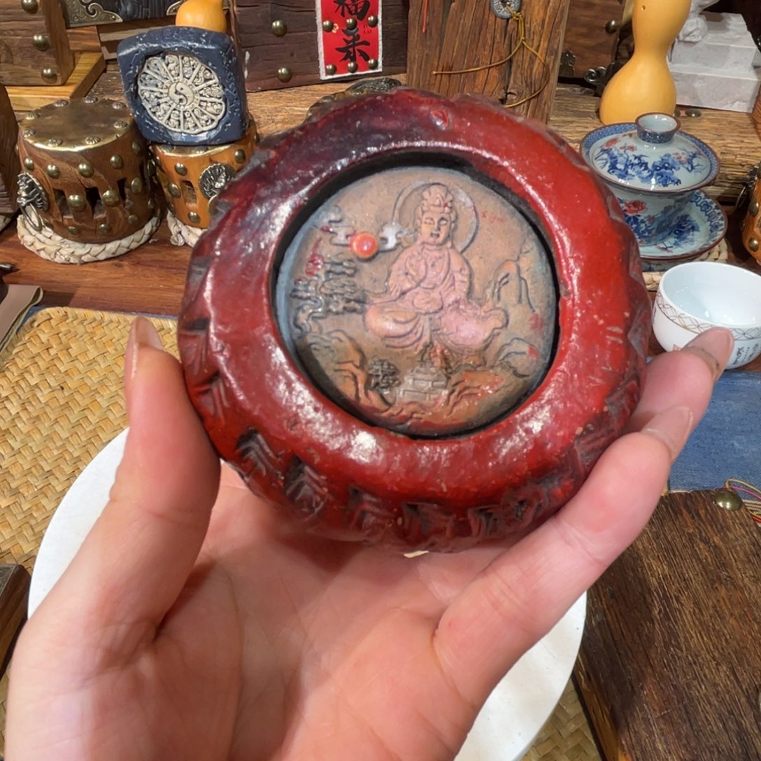 李***世榆木风化石头麻股