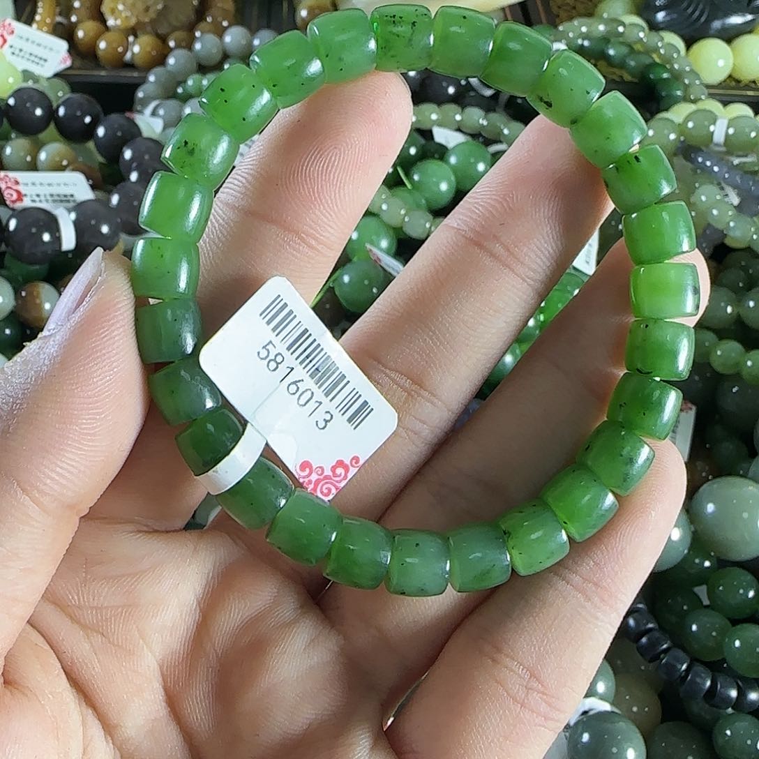 和田玉手链未镶嵌125