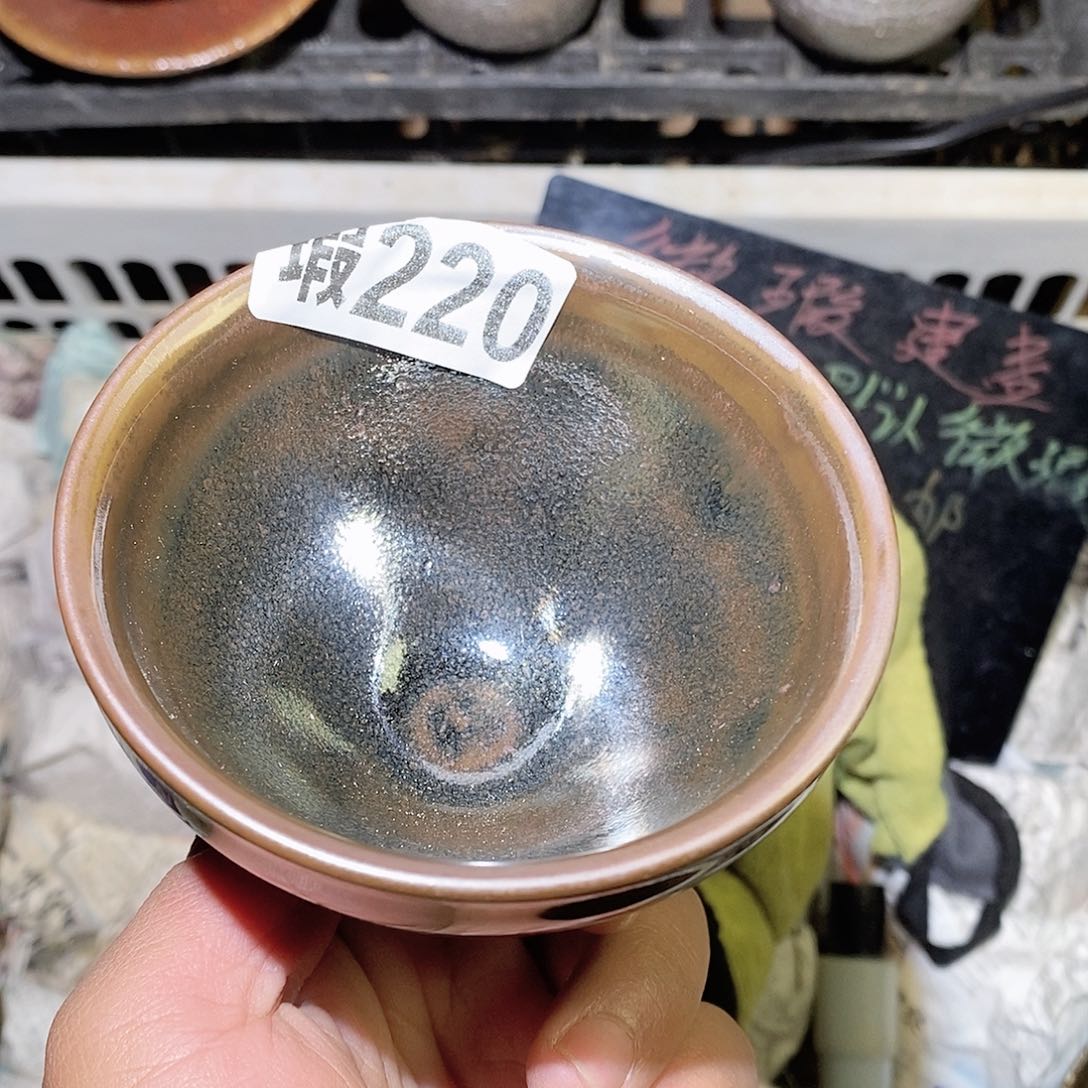 茶盏微瑕建盏主人杯子