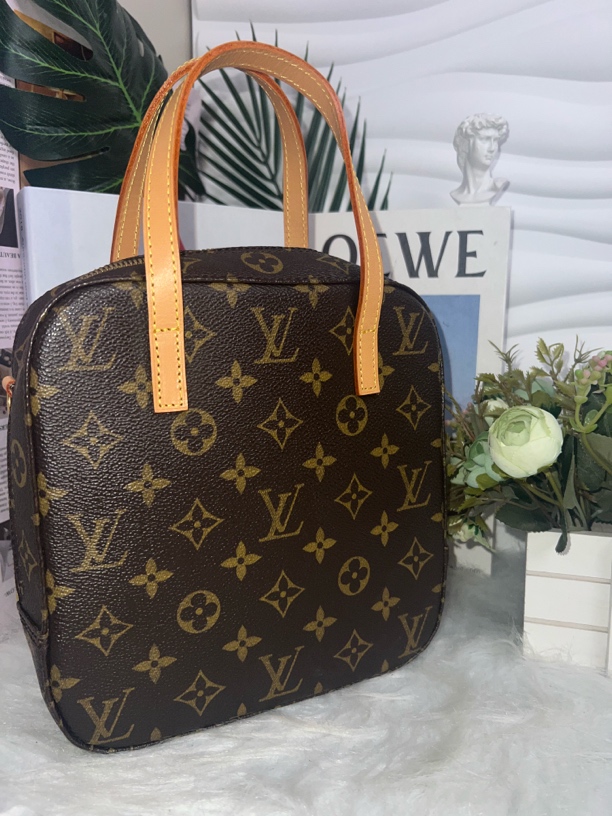 修复品LouisVuitton（敏）单肩包经典便当包正品植鞣革更新