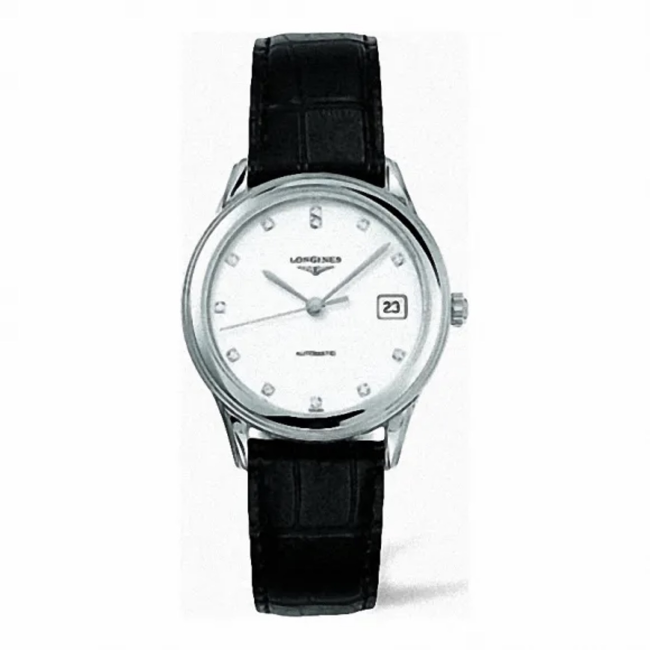 95新 Longines/浪琴 亚虎2/军旗774/男士休闲腕表/表径35.6mm