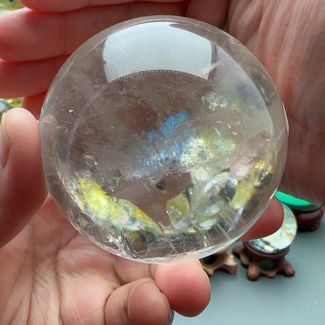 水晶水晶球未镶嵌