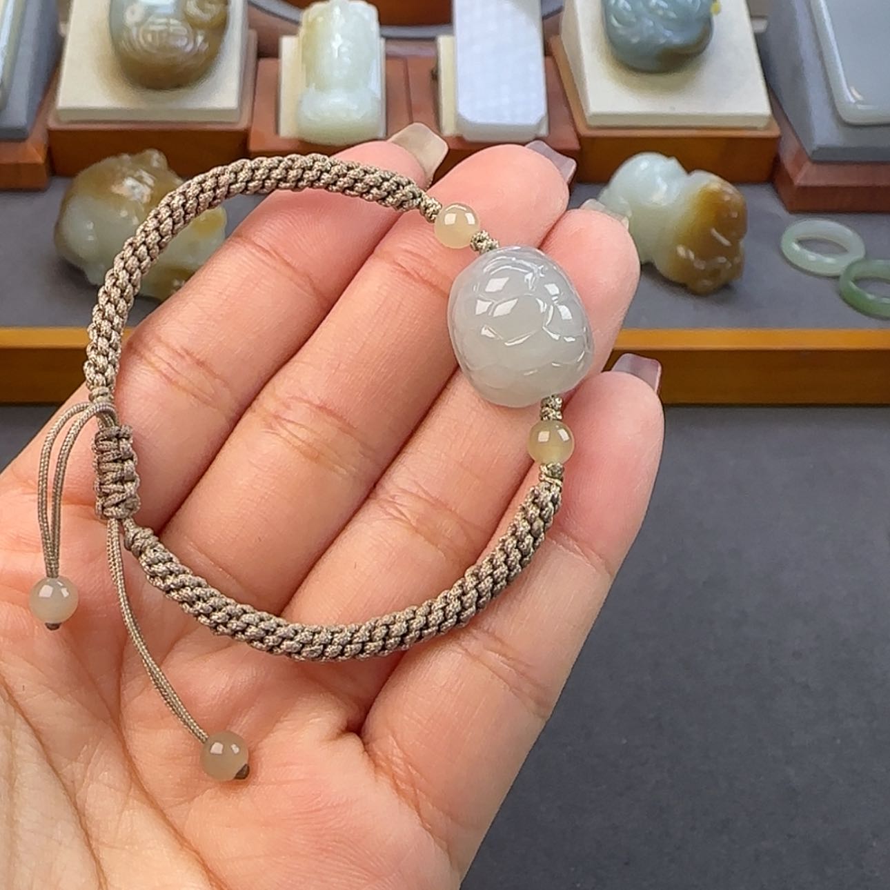 【闪购商品】和田玉手绳未镶嵌