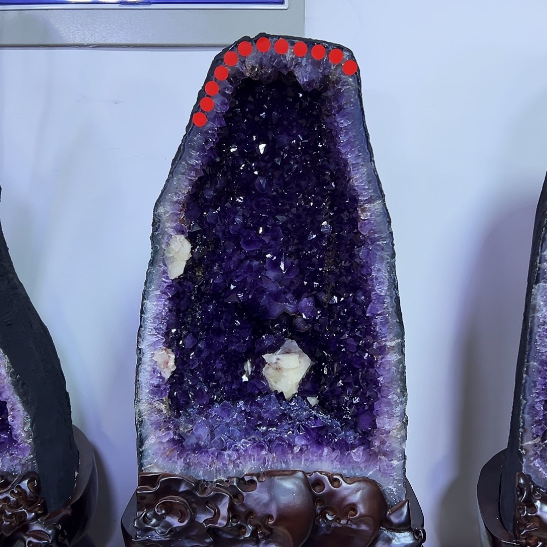 紫晶未镶嵌大型摆件（非配饰）