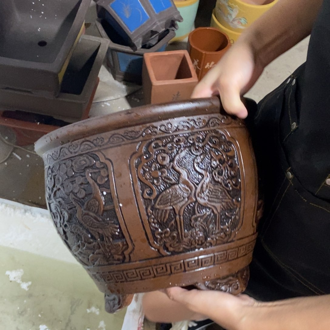 紫砂花盆口径口径