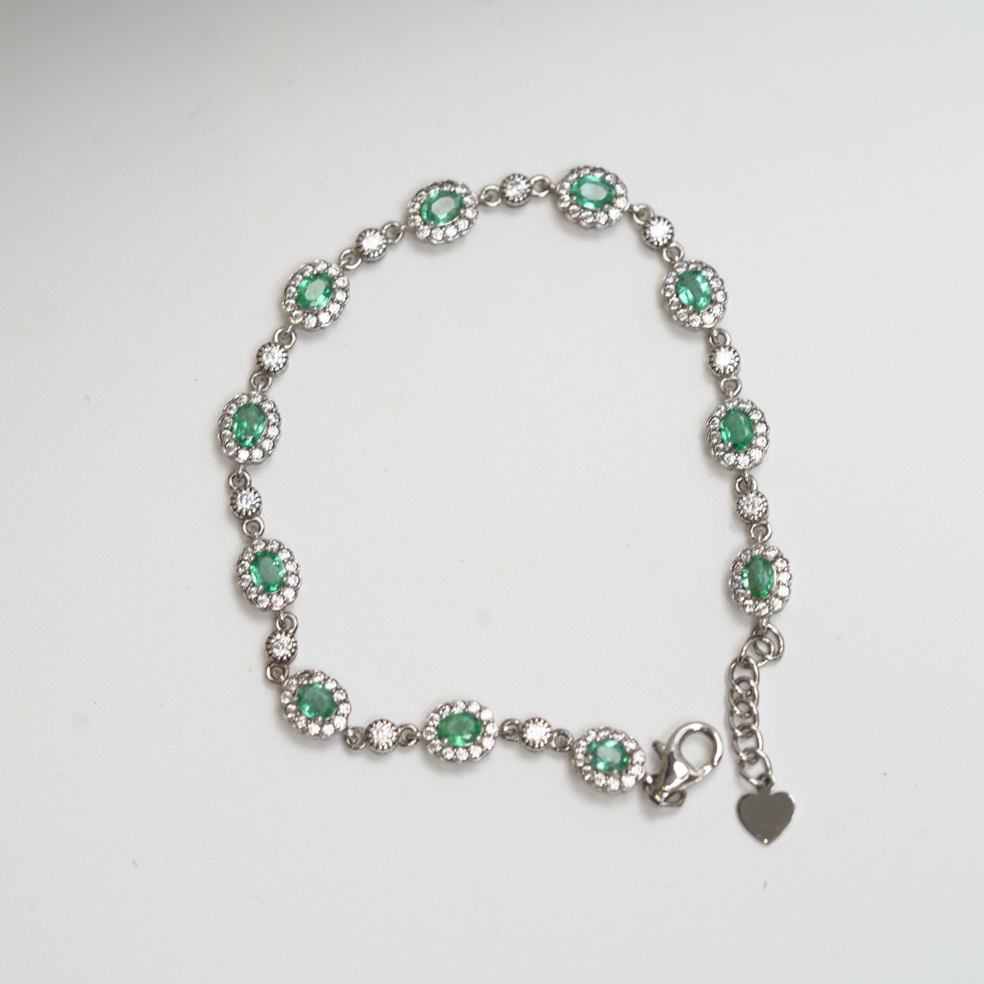 JSZMS0816-祖母绿手链（单颗：15分）