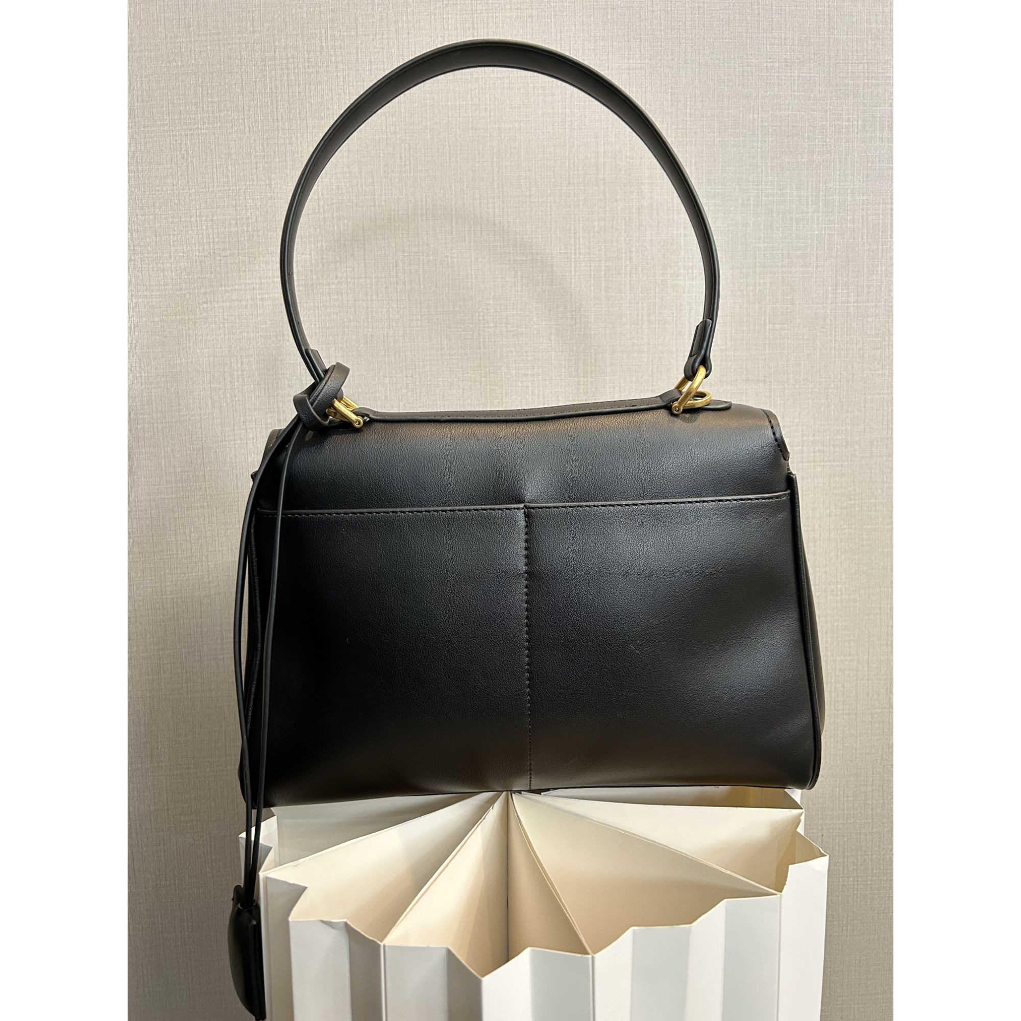 时尚潮流真皮新款女包手提袋 0089 黑色