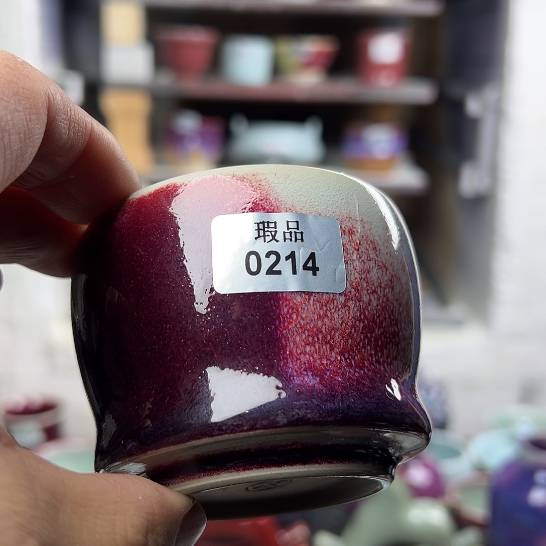 陶摆件窑口自销原矿钧瓷