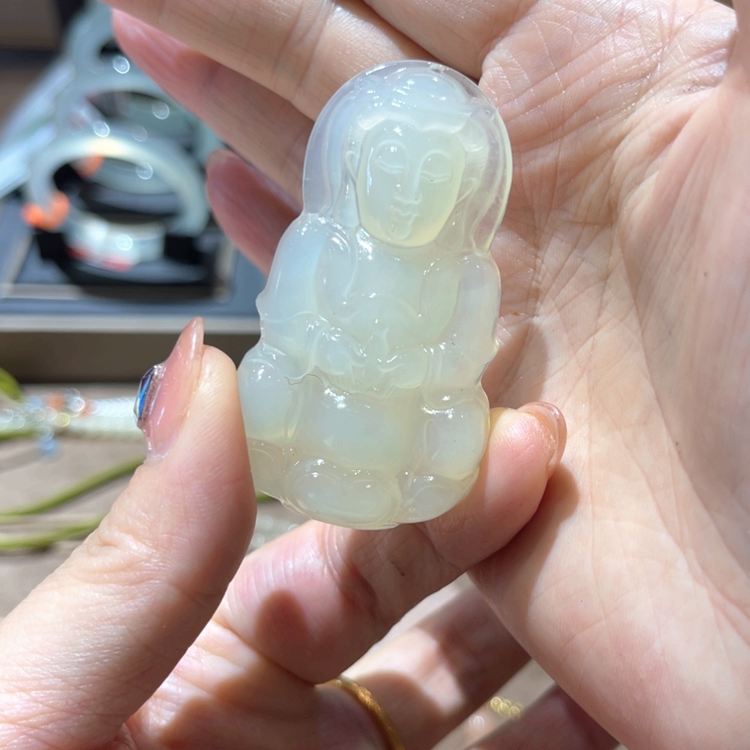 岫玉手镯未镶嵌手镯