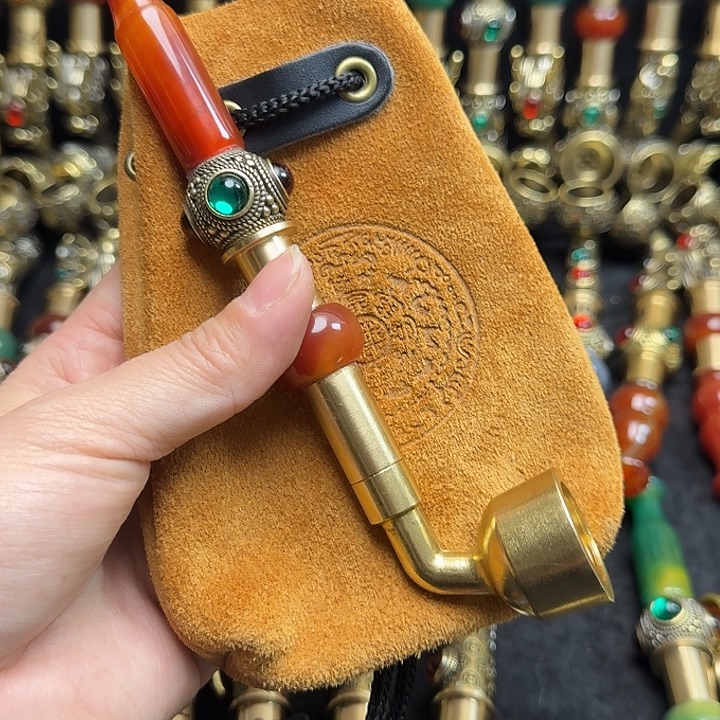 铜铁合金类黄铜大锅16cm