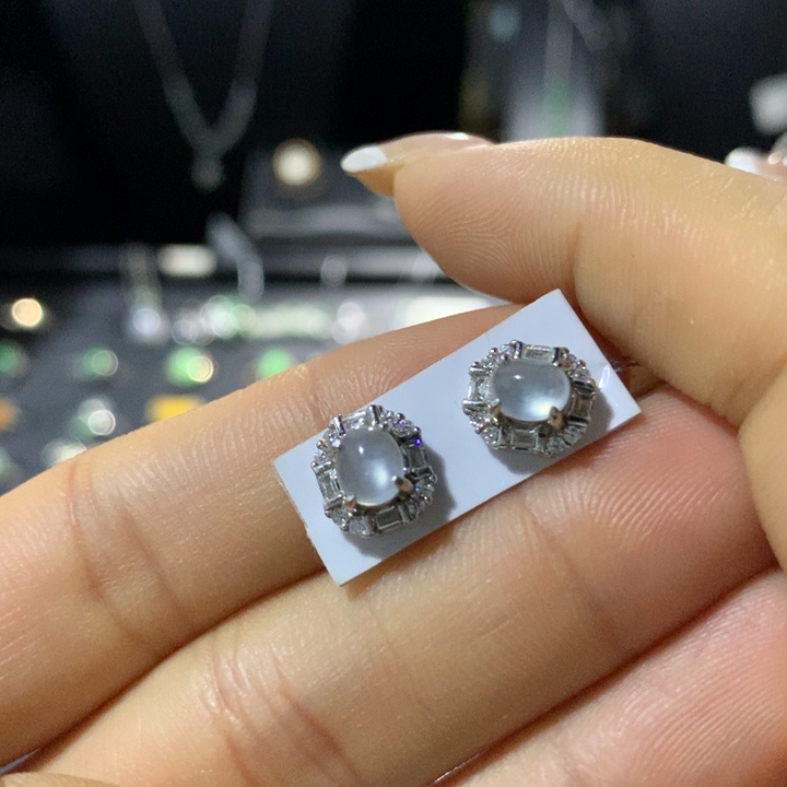 翡翠银S925镶嵌戒指