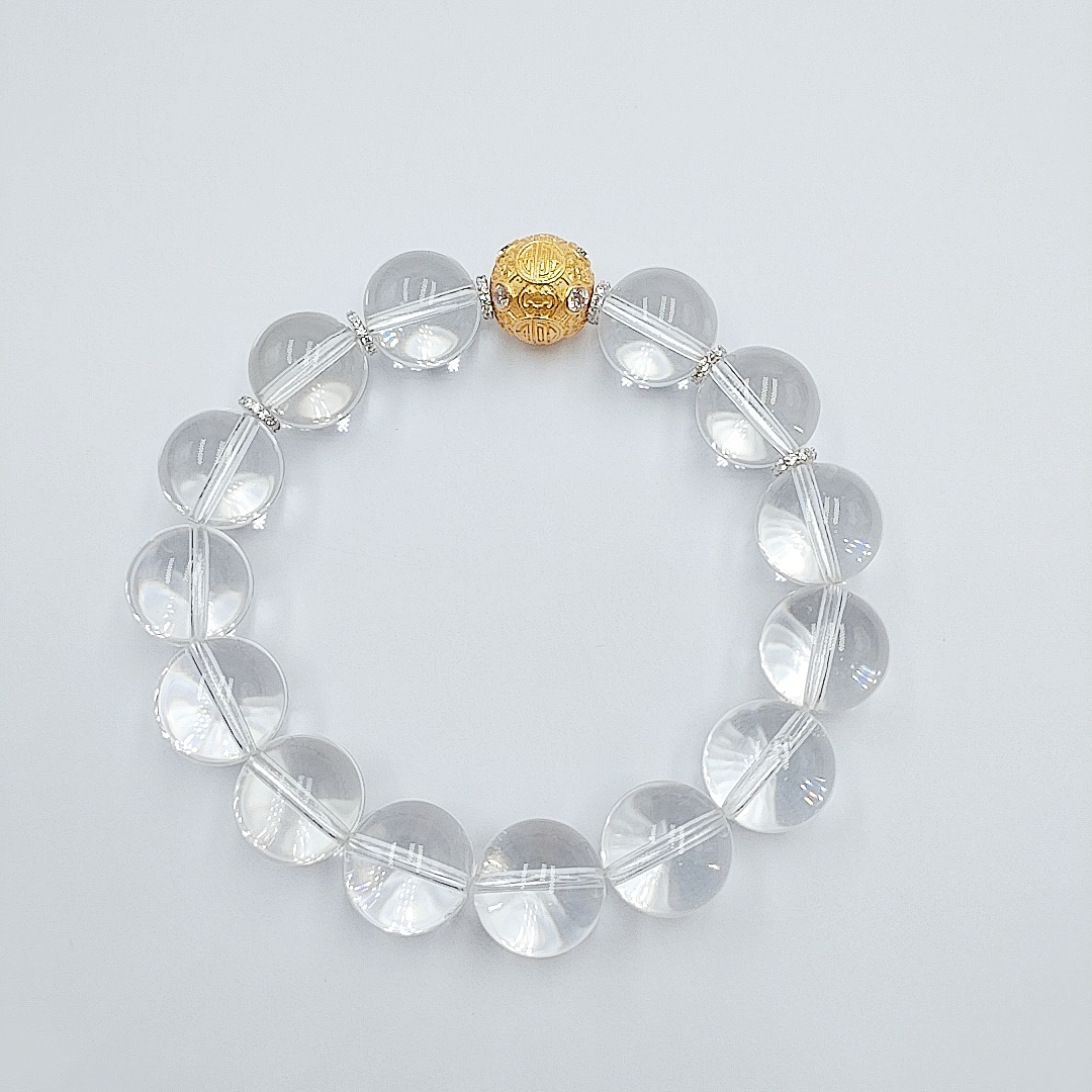 白水晶手串简约精致气质优雅