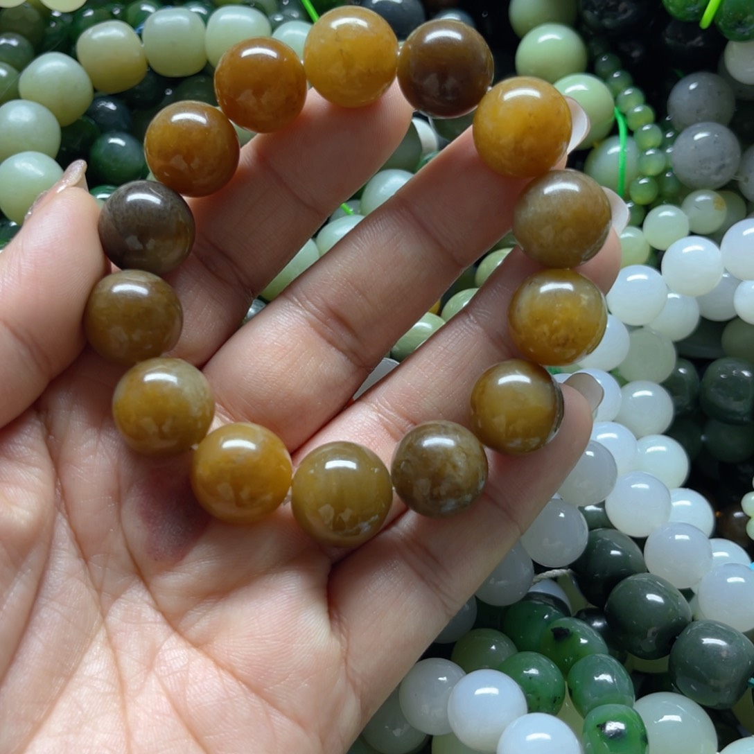 和田玉手链未镶嵌